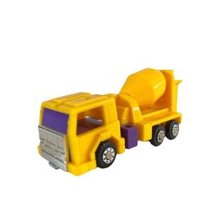 original G2 Transformers YELLOW constructicon MIXMASTER Devastator